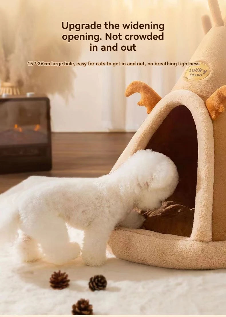 Cozy Four Seasons Cat Nest