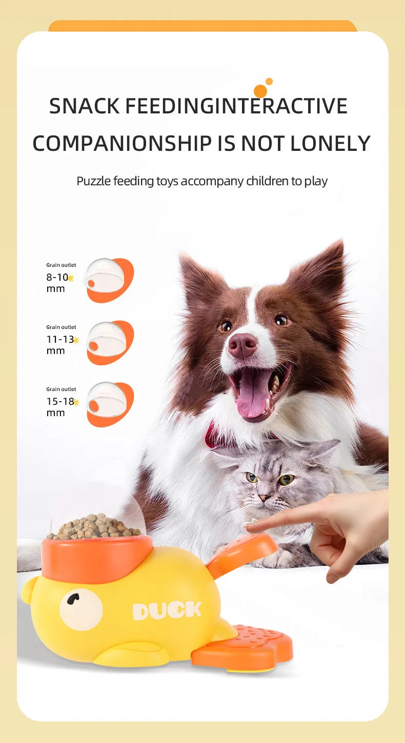 Duck Puzzle Feeder for Dogs