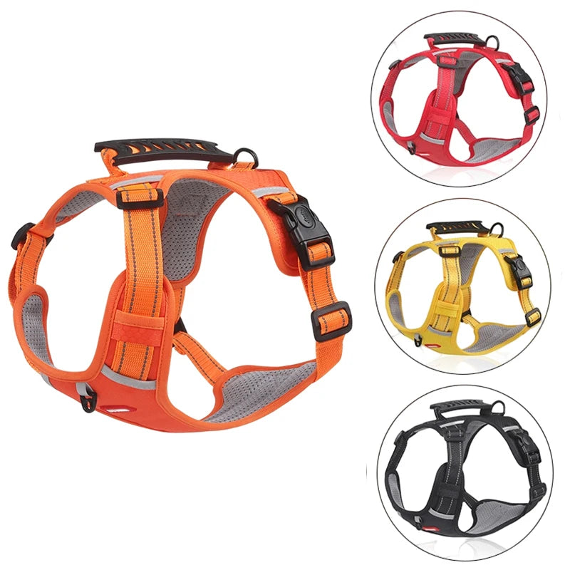 Reflective Dog Harness for Safe Walks