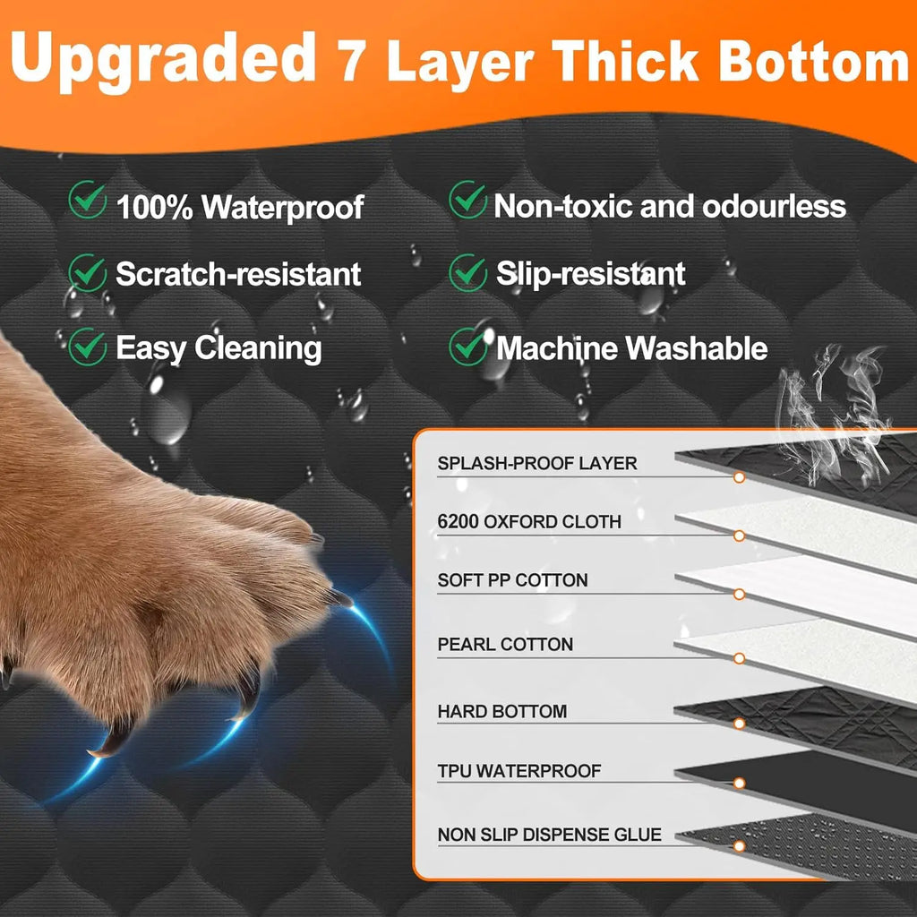 Foldable Dog Car Seat Protector
