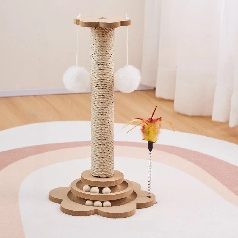 Sisal Cat Scratch Turntable Toy