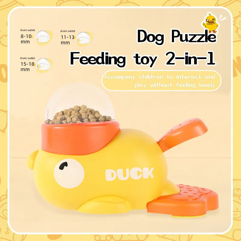 Duck Puzzle Feeder for Dogs