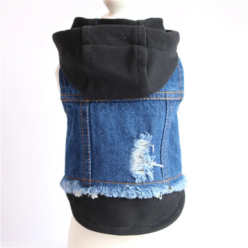 Stylish Dog Denim Jacket