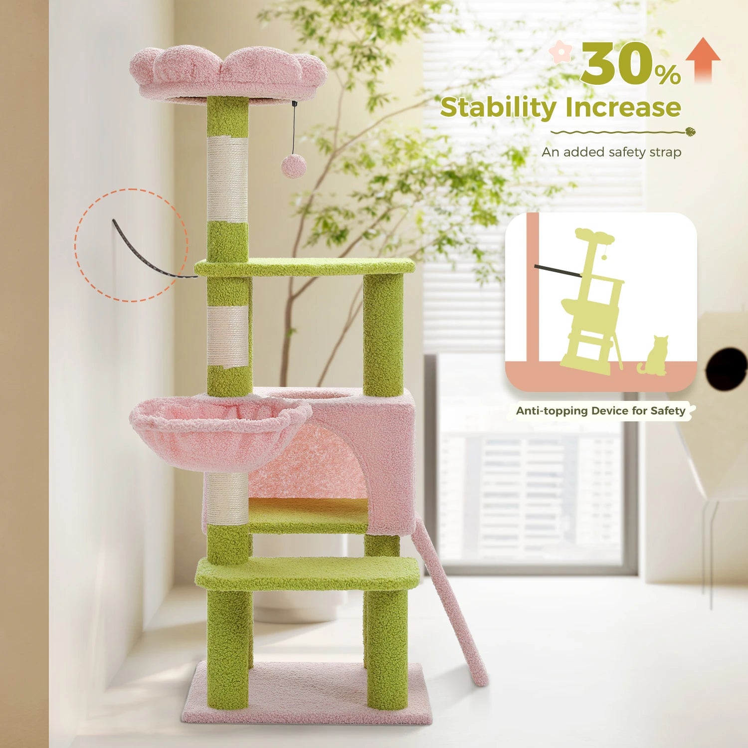 Cute Multi-Level Cat Tree