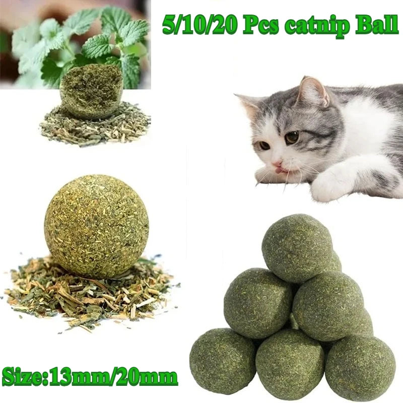 Natural Catnip Ball Toy